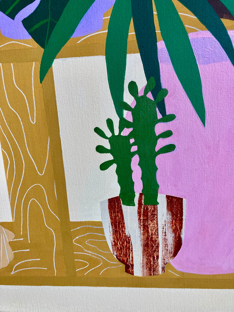 Hello Marine, It’s Like A Jungle Sometimes, 2024 original artwork for sale from Smolensky Gallery
