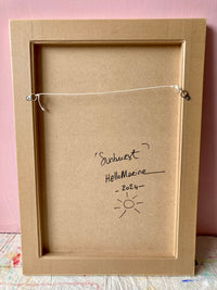 Hello Marine, Sunburst, 2024 original artwork for sale from Smolensky Gallery