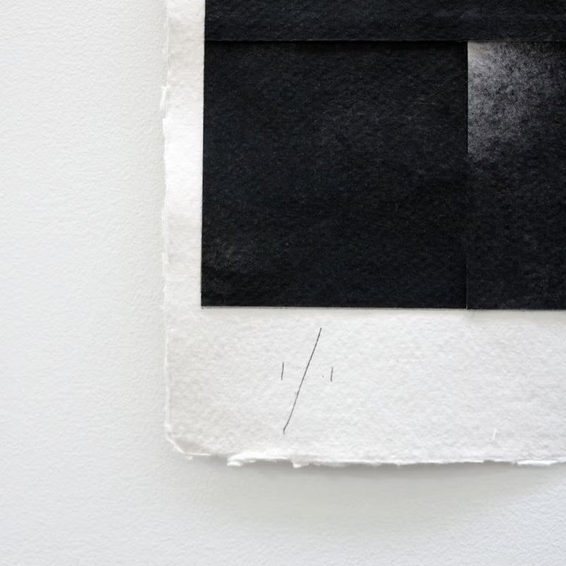 Henry Woolway, Echoes on paper 03, 2023, Abstract Wall art for sale with artist signature from Smolensky Gallery
