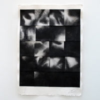 Henry Woolway, Echoes on paper 03, 2023, Abstract Wall art for sale with artist signature from Smolensky Gallery