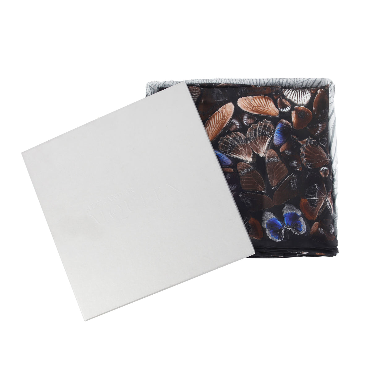 Damien Hirst + Alexander McQueen, Persephone Butterfly Scarf, 2014