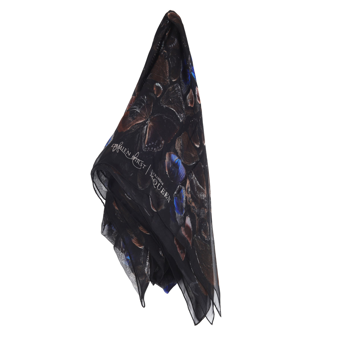 Damien Hirst + Alexander McQueen, Persephone Butterfly Scarf, 2014