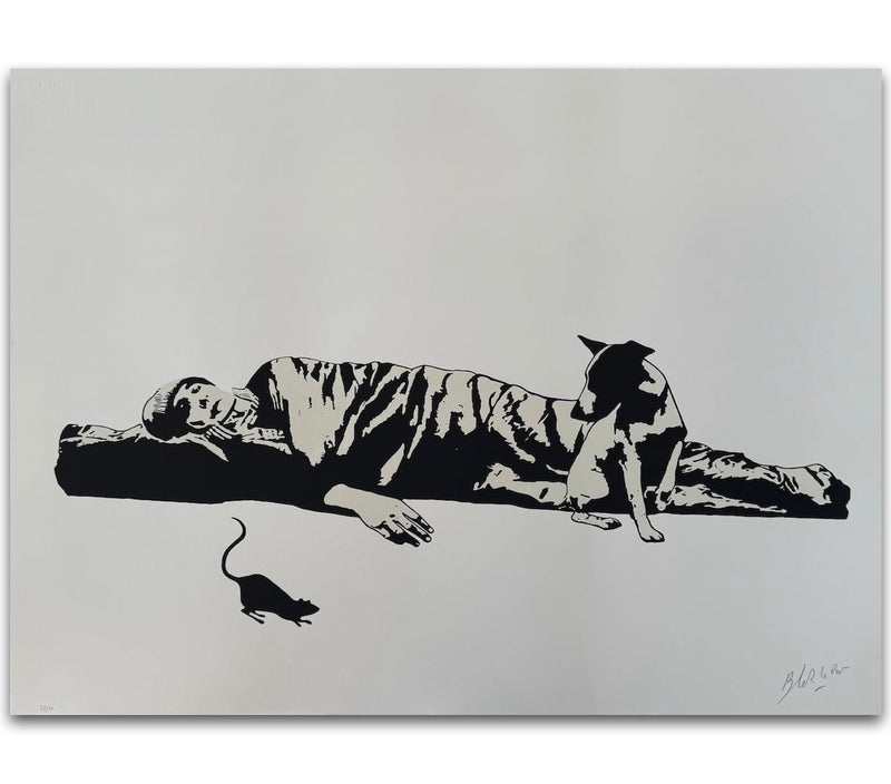 Blek Le Rat, Homeless, 2022