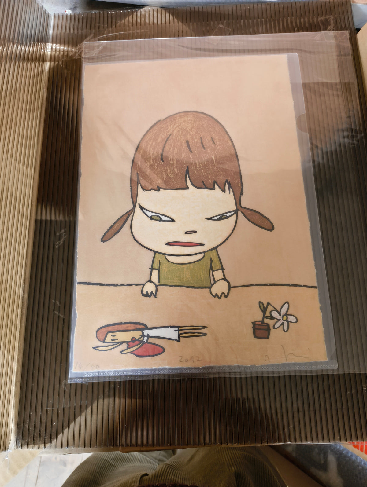 Yoshitomo Nara, Broken Treasures, 2012