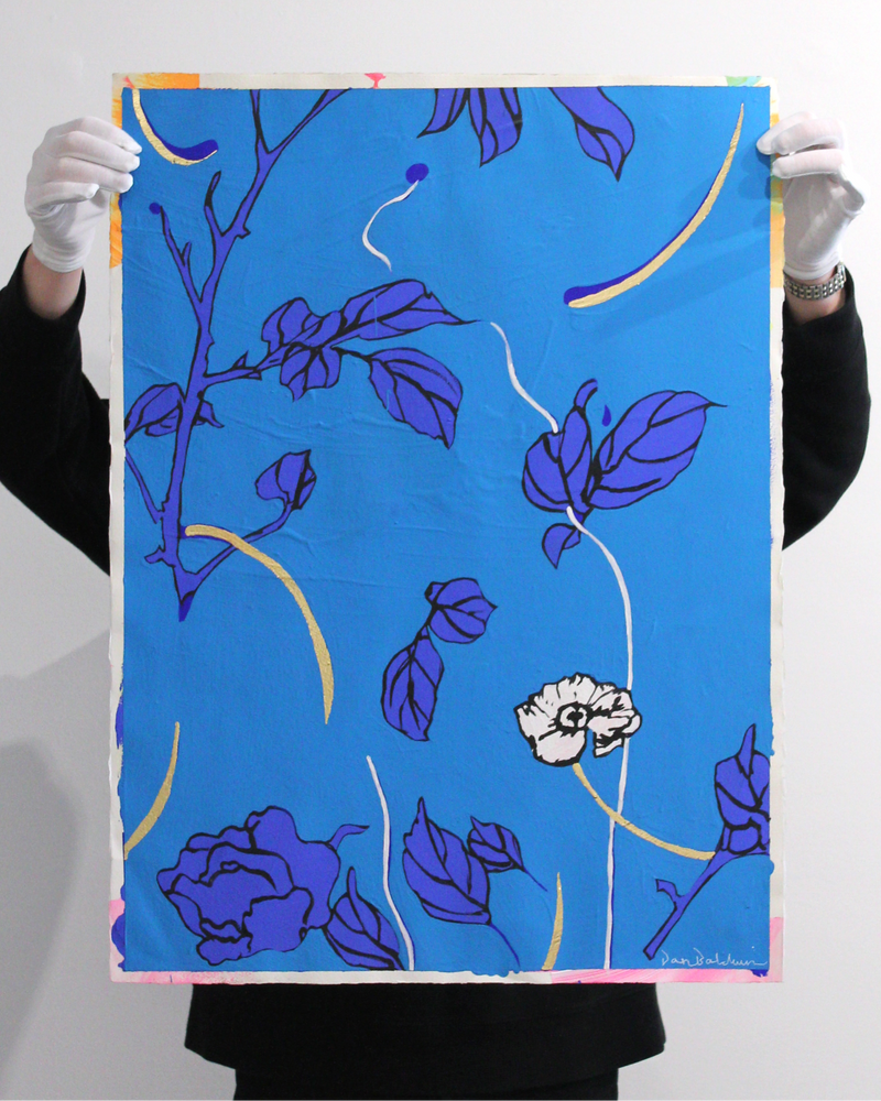 Dan Baldwin, Untitled, original signed painting  for sale from Smolensky Gallery