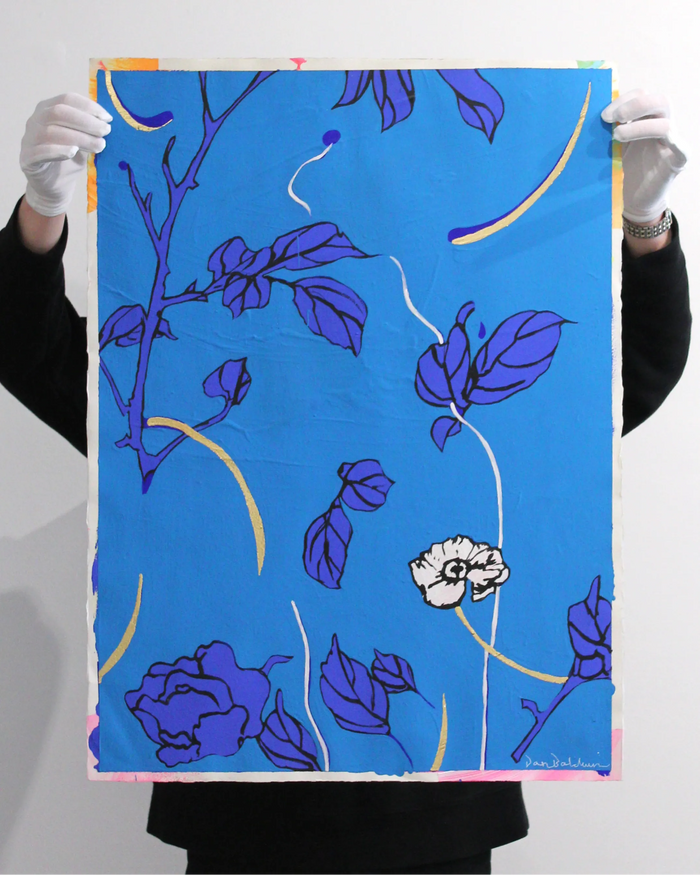 Dan Baldwin, Untitled, original signed painting  for sale from Smolensky Gallery