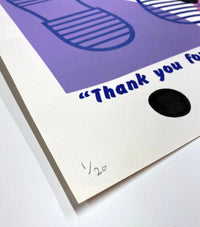 Mr Penfold, Valet 2 Step No2 (Purple One), 2023 - Smolensky Gallery