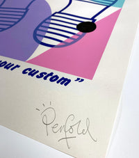 Mr Penfold, Valet 2 Step No2 (Purple One), 2023 - Smolensky Gallery