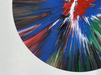 Damien Hirst, Spin Painting (Circle), 2009