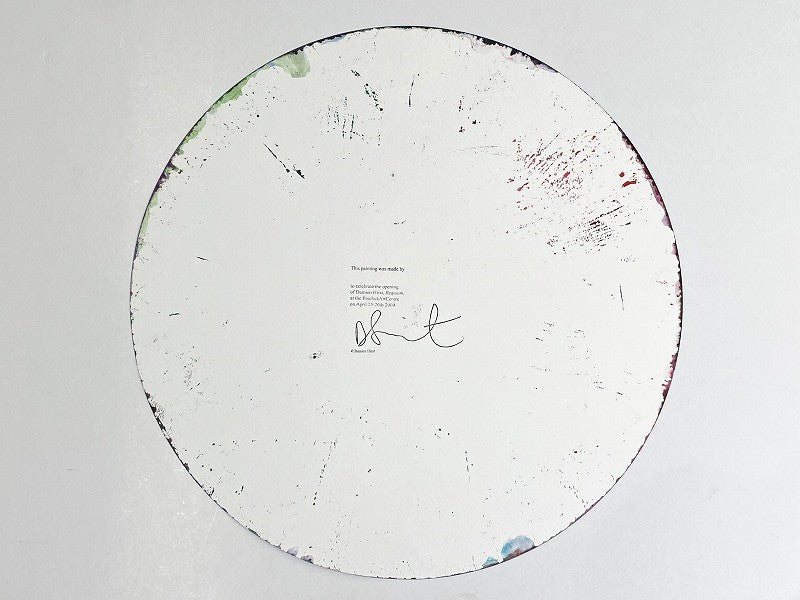 Damien Hirst, Spin Painting (Circle), 2009