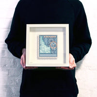 Guy Gee Art - IDAHO stamp art- Contemporary Art Gallery 