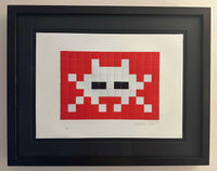 Invader, Invasion (Red), 2009-Smolensky Gallery