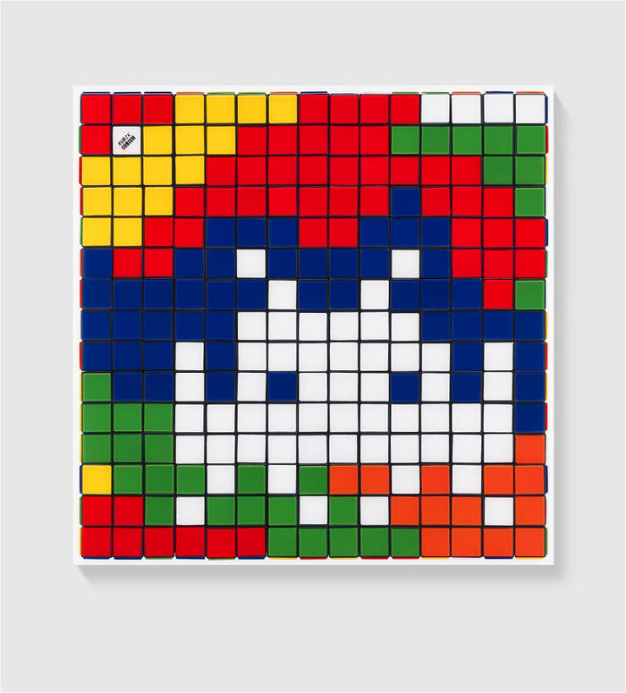 Invader, Rubik Camouflage, 2023-Smolensky Gallery