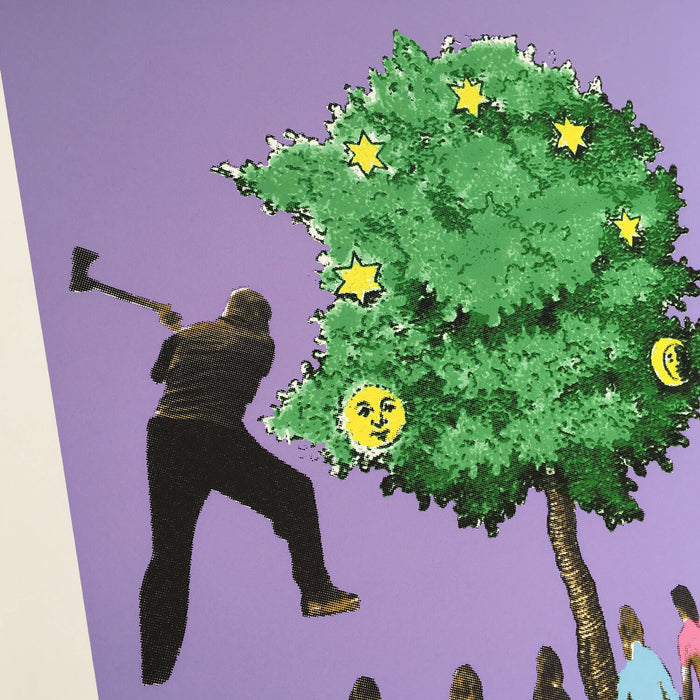 Jamie Reid, God Save Our Forests, 2015 - Smolensky Gallery