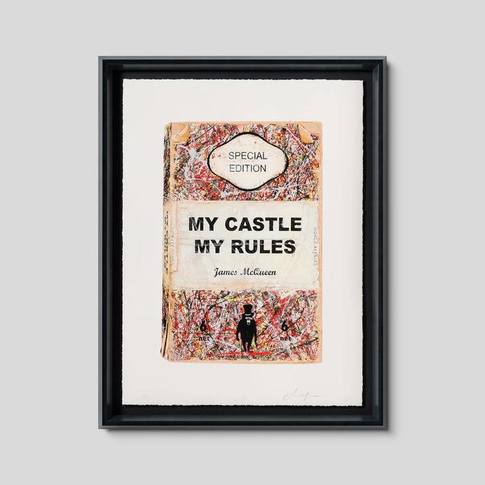 James McQueen, My Castle My Rules, 2025 (Framed)