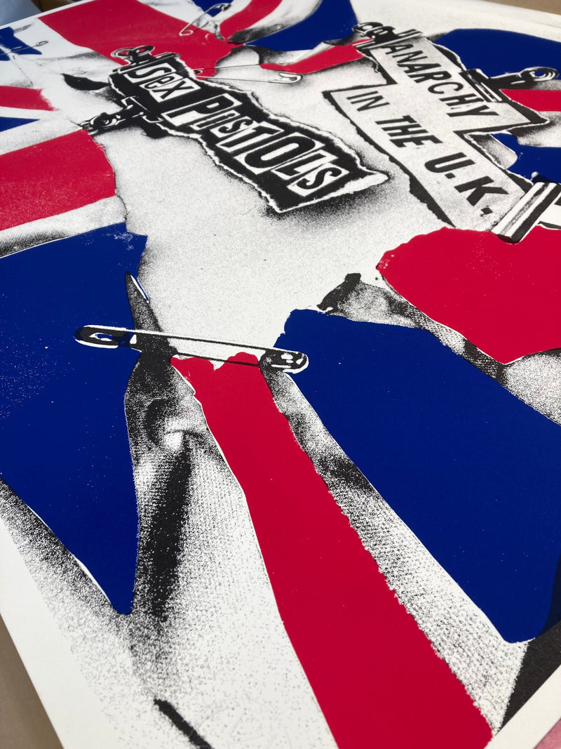 Jamie Reid, Anarchy In The UK - Large, 2024