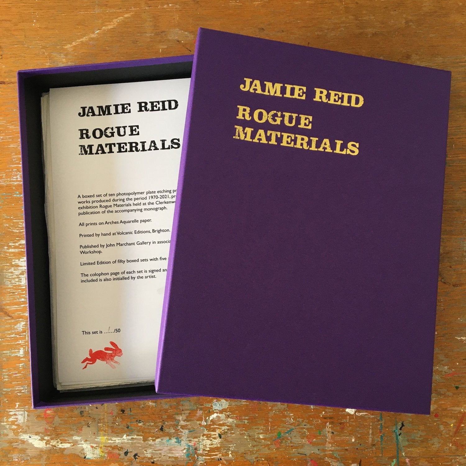 Jamie Reid, Rogue Materials, Box Set, 2021 - Smolensky Gallery