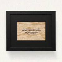 Jenny Holzer, Survival 'The Breakdown Comes When You Stop Controlling Yourself and Want the Release of a Bloodbath', 1983-1985, Framed Art for sale from Smolensky Gallery