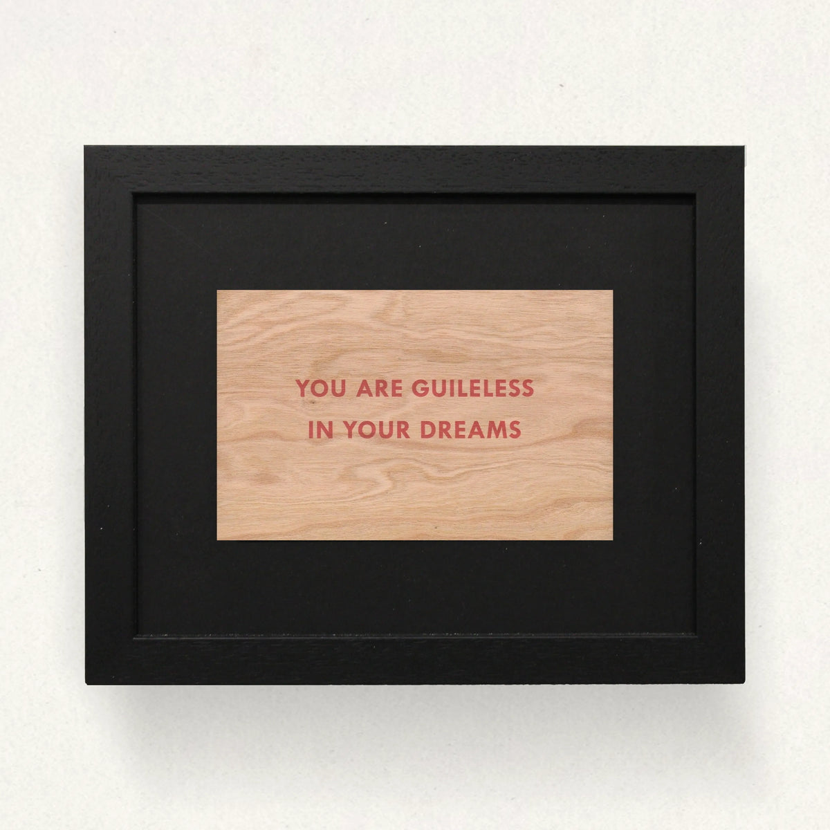 Jenny Holzer, Truisms 'You Are Guileless In Your Dreams', 1977-1979, Framed Art for sale from Smolensky Gallery