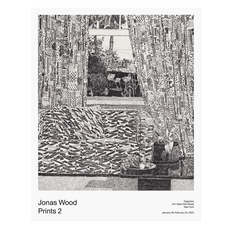 Jonas Wood, Prints 2, 2023 contemporary art for sale from Smolensky Gallery