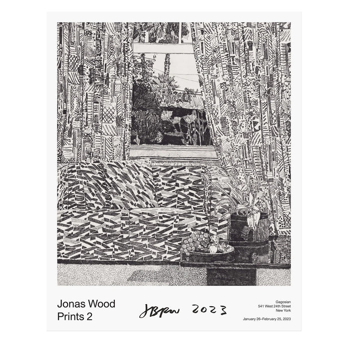 Jonas Wood, Prints 2, 2023 contemporary art for sale from Smolensky Gallery