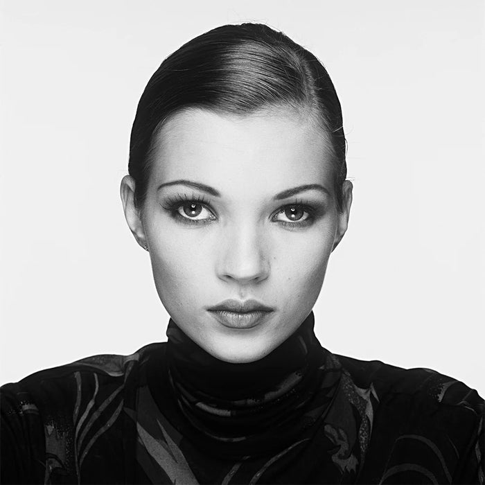 Terry O'Neill, Kate Moss close up portrait, 1992