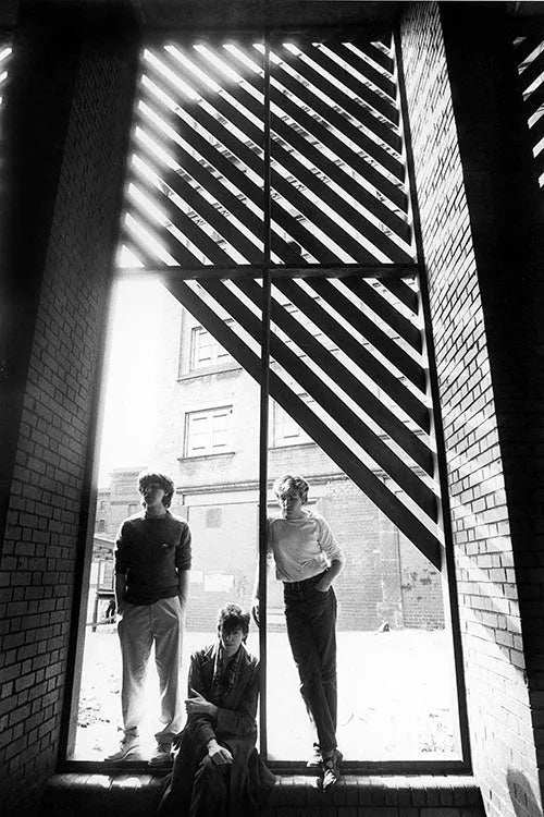 Kevin Cummins, Echo And The Bunnymen Liverpool, 1979 photograph print for sale Smolensky Gallery