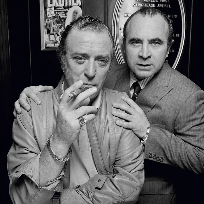 Terry O'Neill, Michael Caine & Bob Hoskins for Mona Lisa, 1985