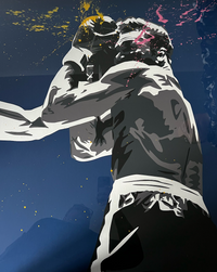 Mr. Brainwash, Legend (Blue)