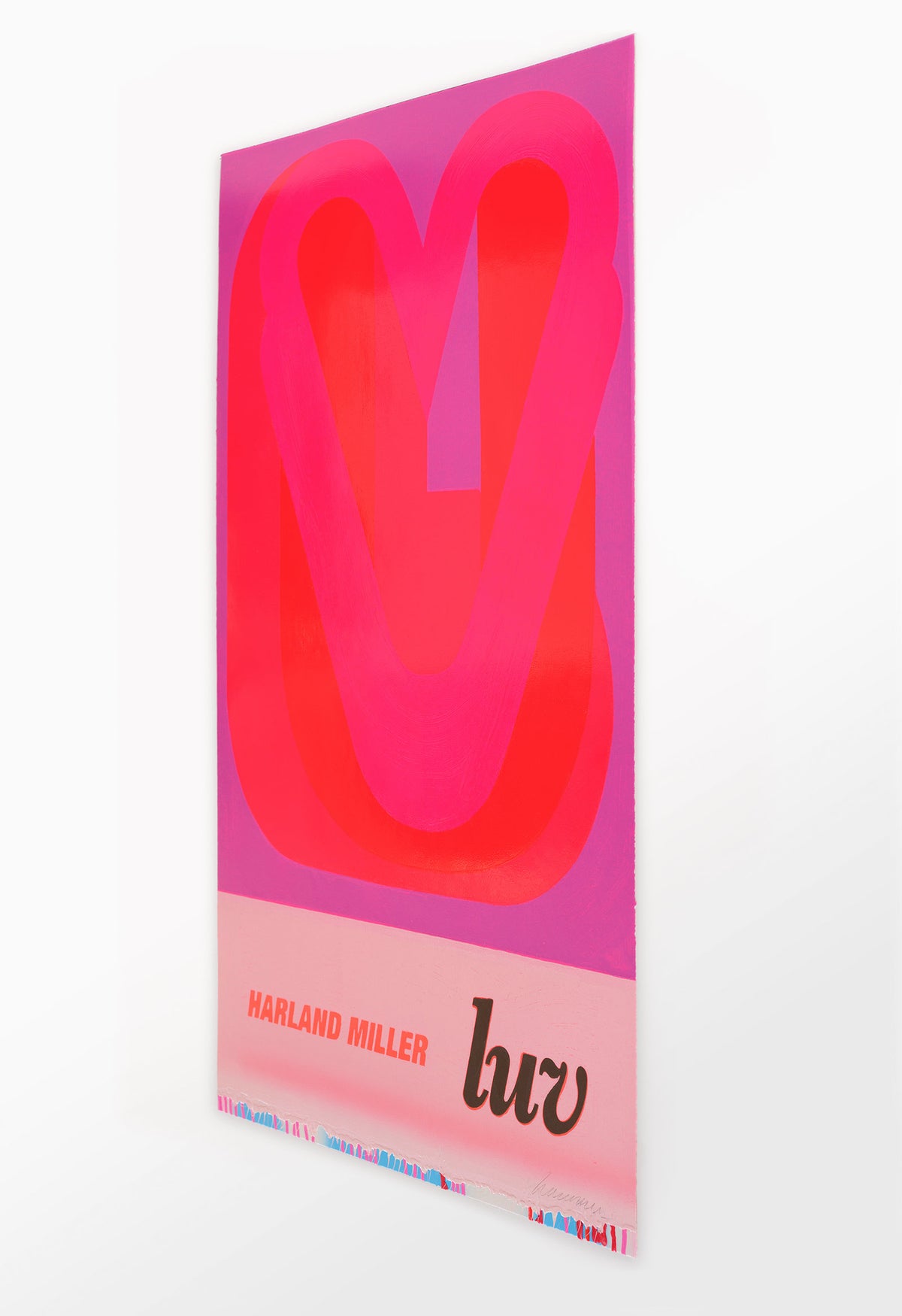 Harland Miller, LUV, 2023