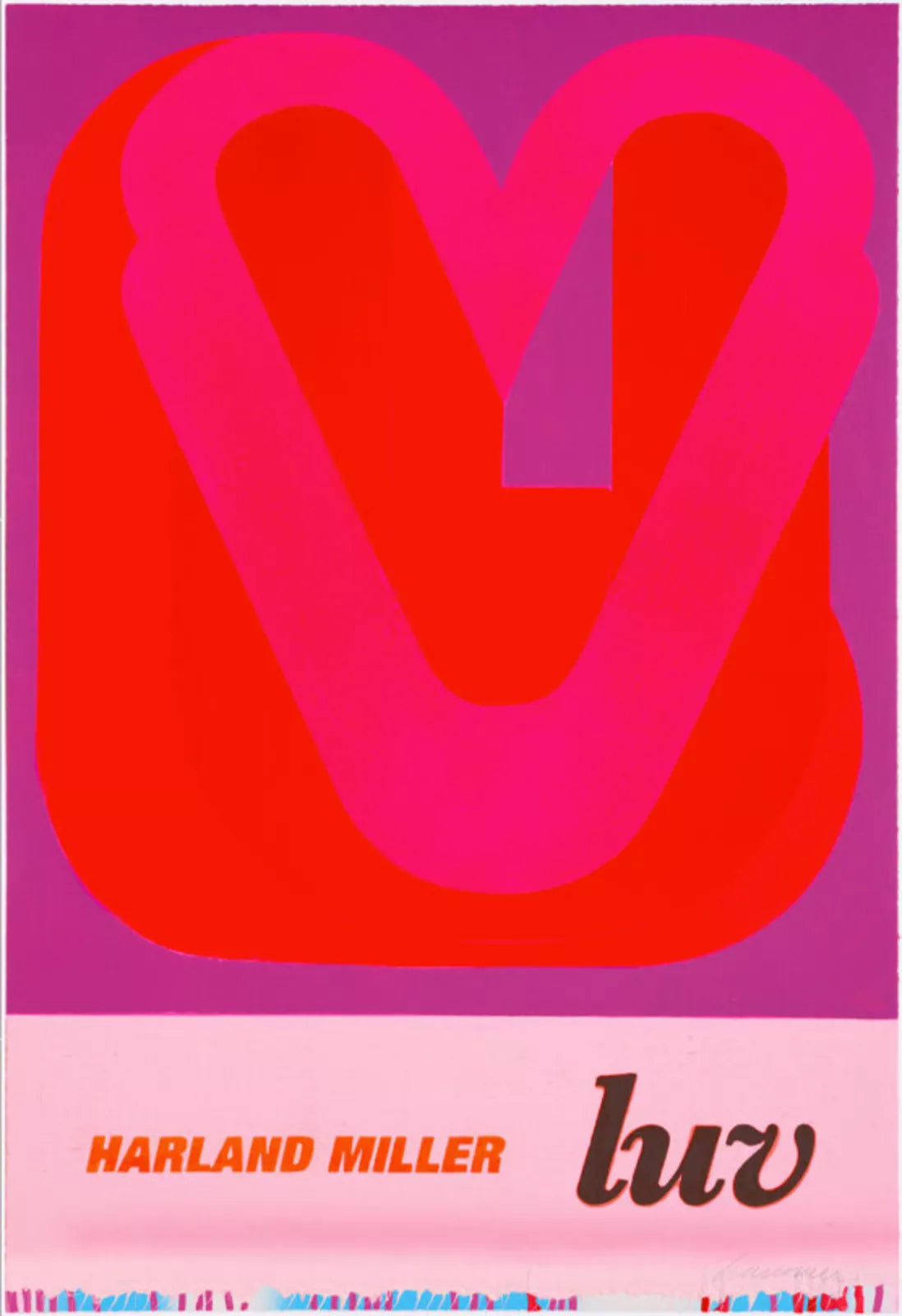 Harland Miller, LUV, 2023