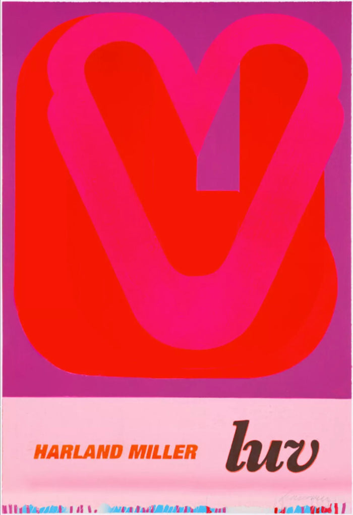 Harland Miller, LUV, 2023