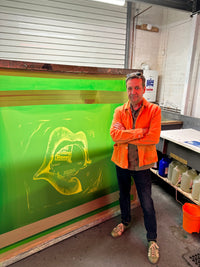 Morgan Howell, Brown Sugar by The Rolling Stones Silkscreen Edition Contemporary art art for sale from Smolensky Gallery