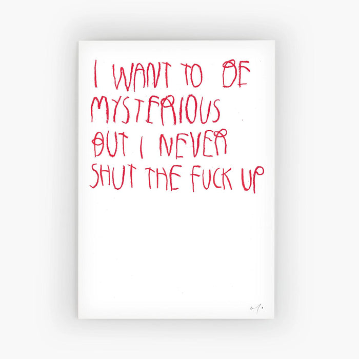 CB Hoyo, I Want To Be Mysterious, 2025