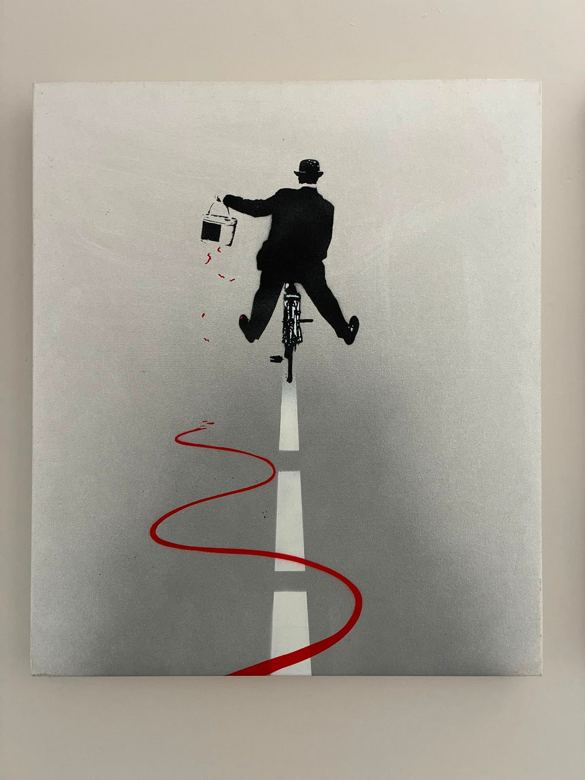 Nick Walker, Untitled Canvas,  2008