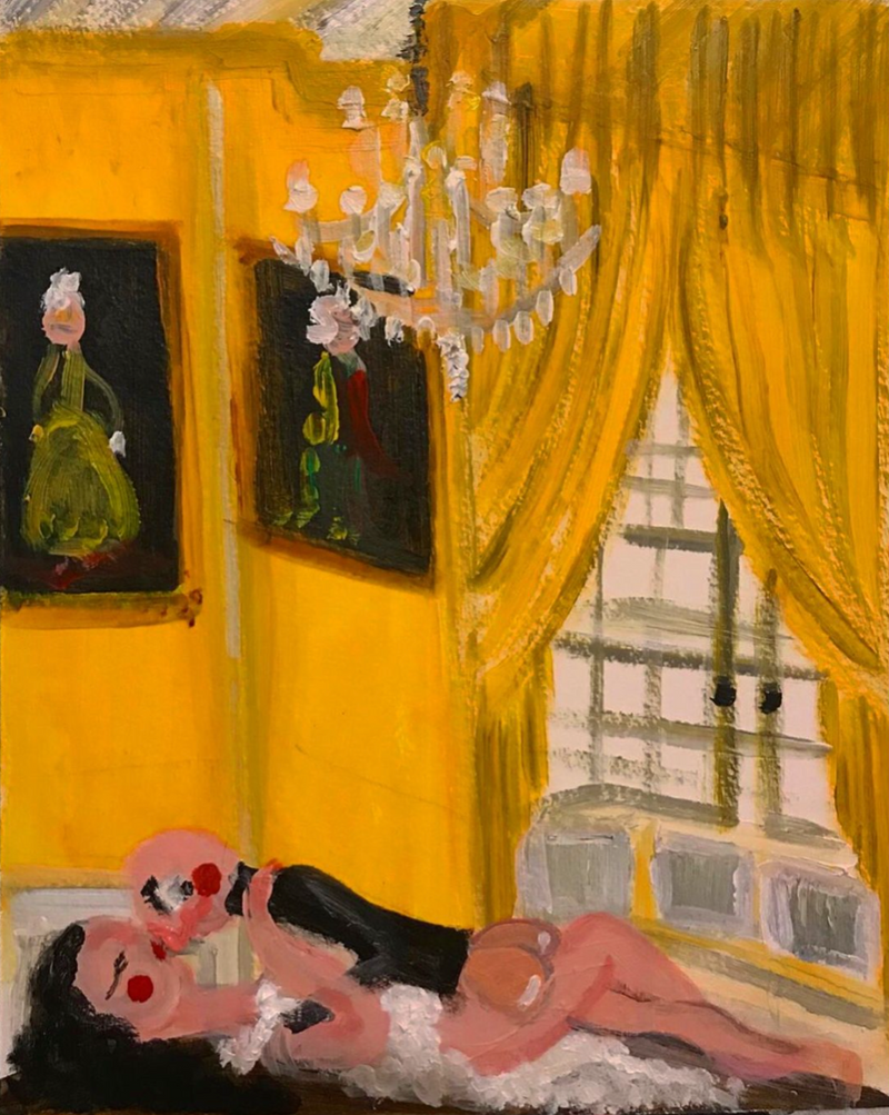 Oh de Laval, Not about to waste my time, waiting all night, 2018 Contemporary art art for sale from Smolensky Gallery