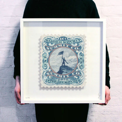 Guy Gee Art - OHIO stamp art- Contemporary Art Gallery 