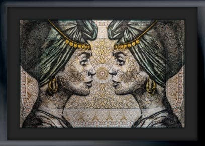 Mateo Humano, Oracle II XL (Framed), 2022