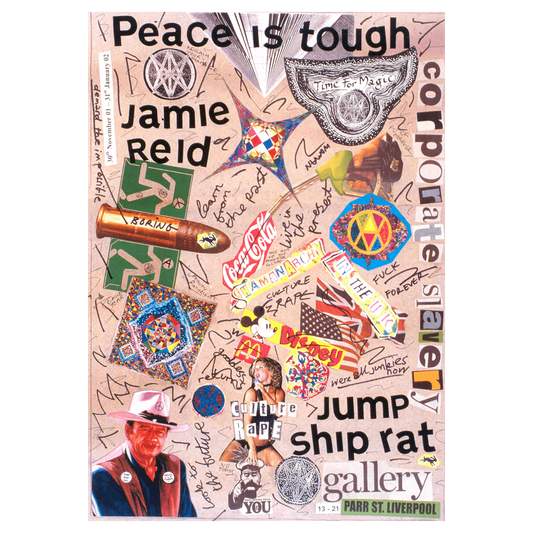 Jamie Reid, Peace Is Tough, 2021