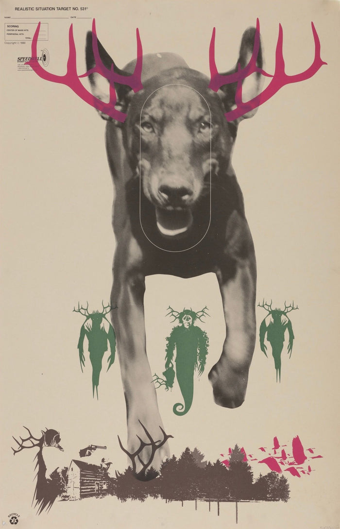 Paul Insect, Shooting Target Series (Dog), 2006