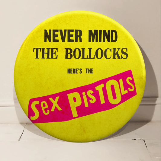 Tape Deck Art, Sex Pistols, Never Mind The Bollocks (Yellow) - Smolensky Gallery