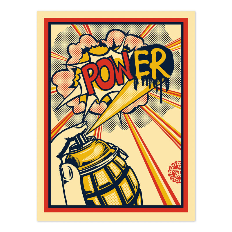 Shepard Fairey, POWER Lenticular Edition, 2024