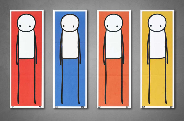 STIK, Full Set of Signed Big Issue Print 2020 | STIK Prints for Sale from Smolensky Gallery