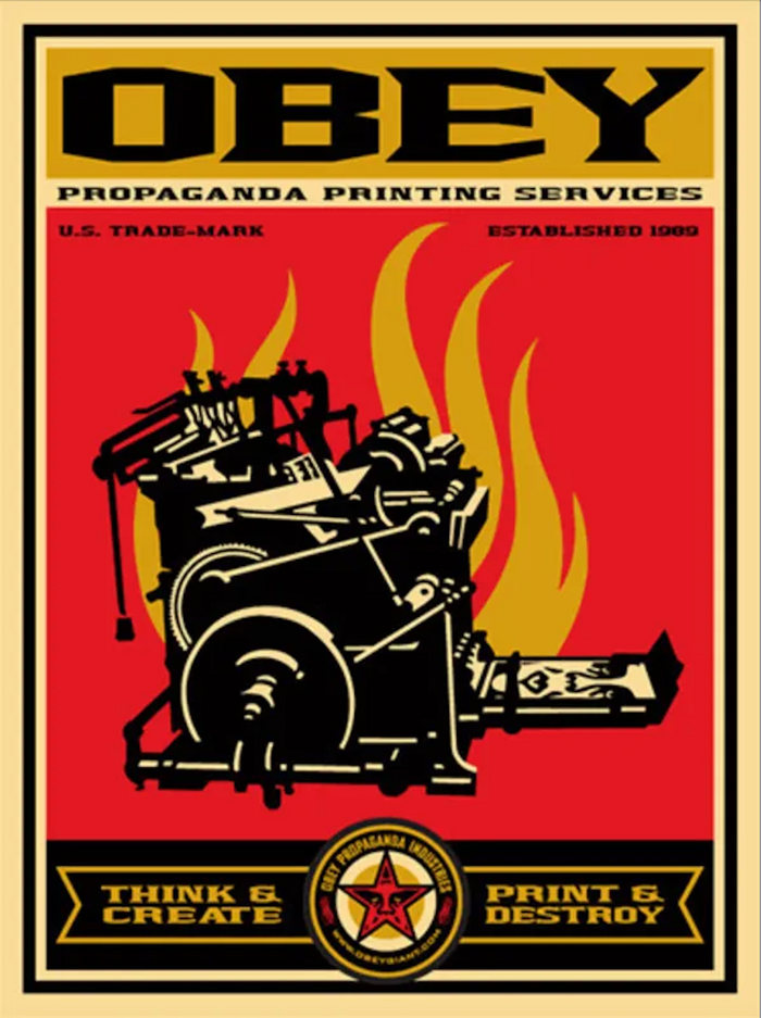Shepard Fairey, Propaganda press