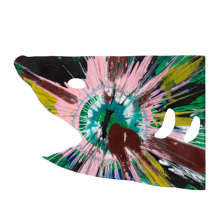 Damien Hirst, Spin Painting (Shark), 2009