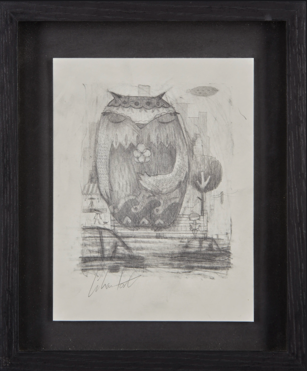 Graham Carter, Waiting with owl