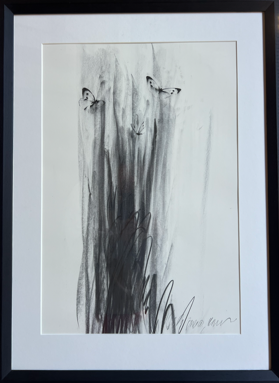 Jake Wood-Evans, Butterfly drawing, 2010
