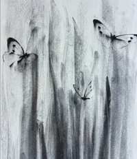 Jake Wood-Evans, Butterfly drawing, 2010