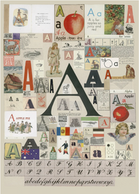 Peter Blake, An alphabet, Full set (Matching numbers), 2007