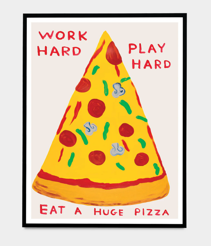 David Shrigley, Work hard play hard